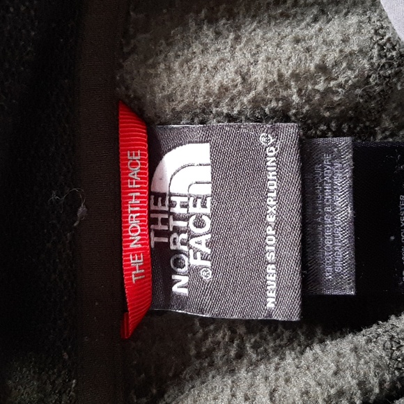 The North Face hoodie style zip up sweater. - Picture 4 of 5